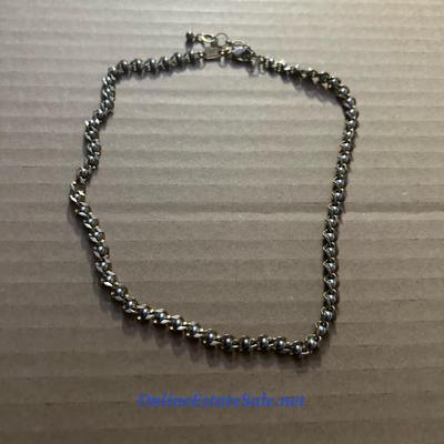 CHAIN NECKLACE AND BRACELET SET