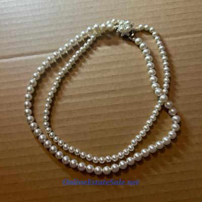 DOUBLE PEARL NECKLACE