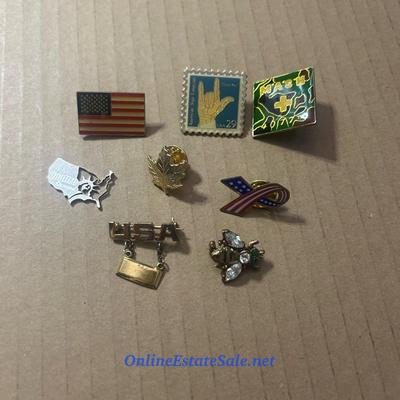 SET OF 8 PINS