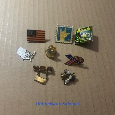 SET OF 8 PINS