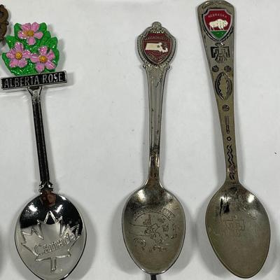 Miniature Spoon Souvenir Spoon Collection - 36 spoons