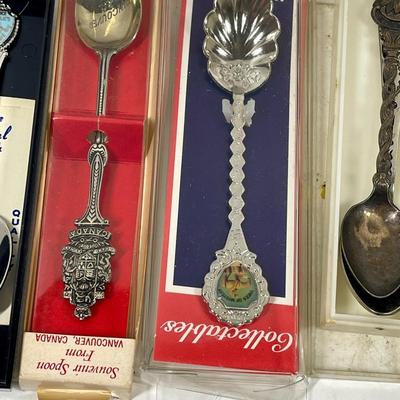 Miniature Spoon Souvenir Spoon Collection - 36 spoons