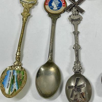 Miniature Spoon Souvenir Spoon Collection - 36 spoons