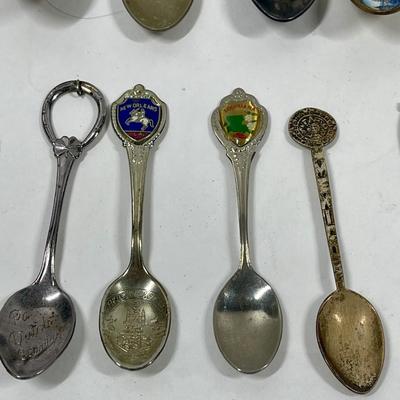 Miniature Spoon Souvenir Spoon Collection - 36 spoons