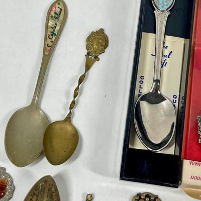 Miniature Spoon Souvenir Spoon Collection - 36 spoons