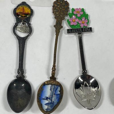 Miniature Spoon Souvenir Spoon Collection - 36 spoons