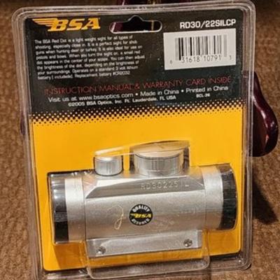 Brand New BSA Red Dot Scope Model #RD30