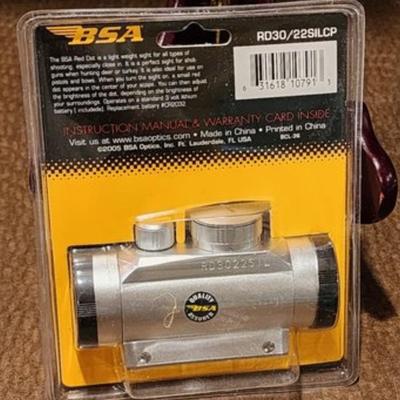 Brand New BSA Red Dot Scope Model #RD30