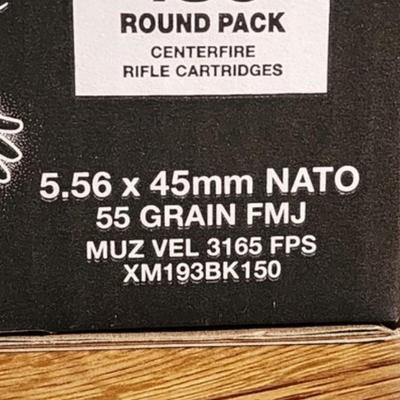 Brand New AMERICAN EAGLE 5.56 X 45 NATO 55 Grain FMJ