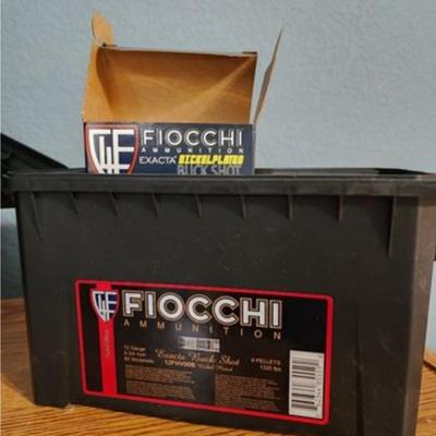Brand New FIOCCHI 12 Gauge Nickel Plated EXACTA Buckshot