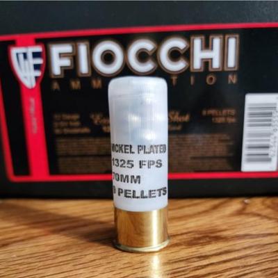 Brand New FIOCCHI 12 Gauge Nickel Plated EXACTA Buckshot
