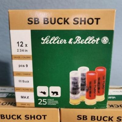 (3) Brand New Boxes Of LELLIER & BELLOT 12 Gauge Shotgun Firearm Ammunition #4