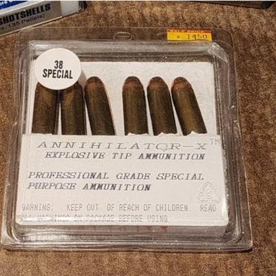 38/357 Firearm Gun Ammunition Assortment