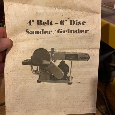 Disk/Belt Sander