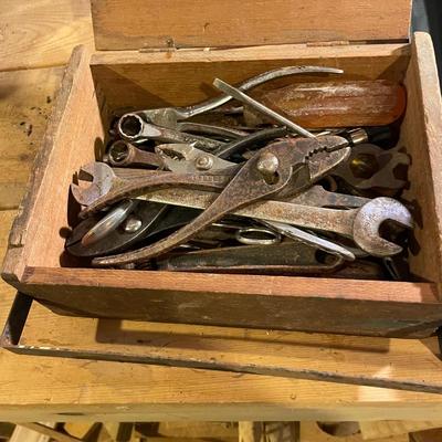 Ratchet Set & Cool Box of Tools