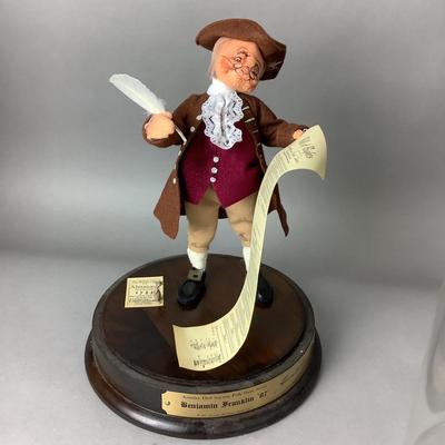 338 ANNALEE Doll Society Folk Hero Series "Ben Franklin"