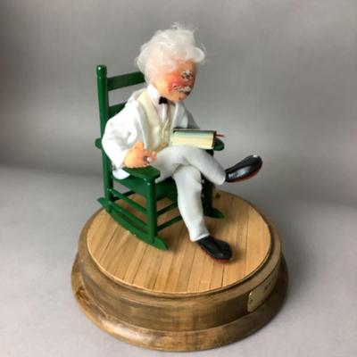339 ANNALEE "Mark Twain" Doll Society Folk Hero Series
