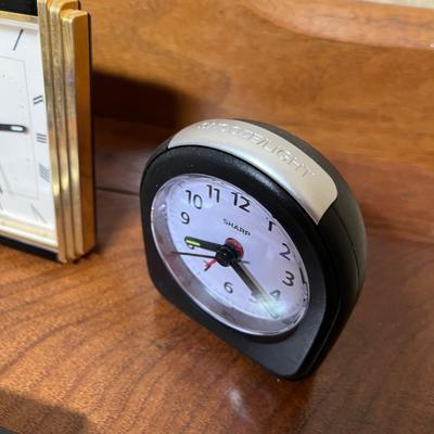 Assortment of alarm clocks
