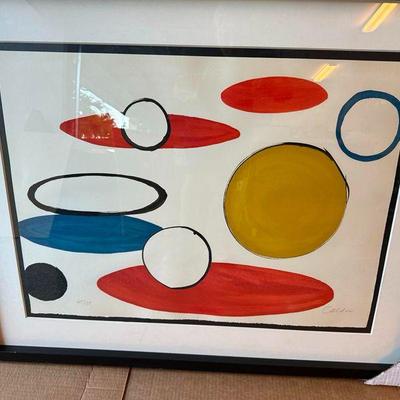 â Calder Hand Signed