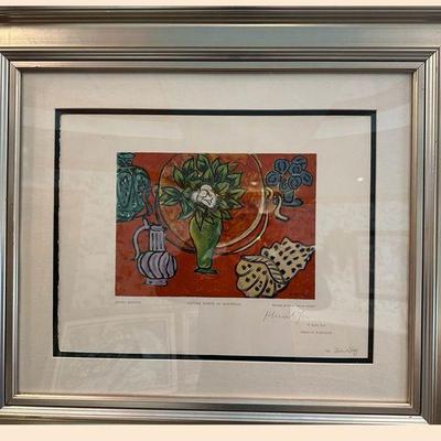 Matisse hand signed