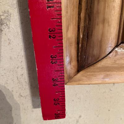 Rustic Knotty Pine mirror