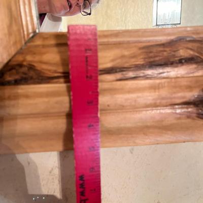 Rustic Knotty Pine mirror