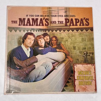 Vintage Vinyl 33RPM Album: The Mama's and the Papa's - If You Can Believe Your Eyes and Ears