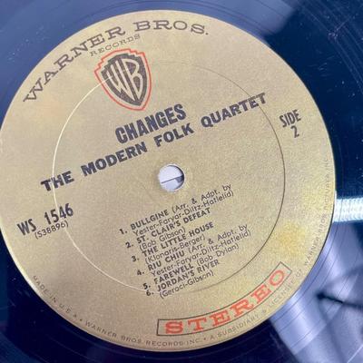 (2) Vintage Vinyl 33RPM Record Albums by The Modern Folk Quartet