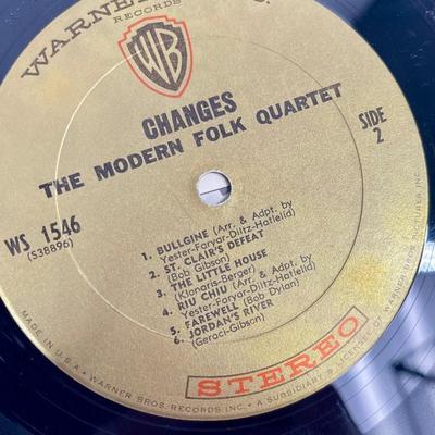(2) Vintage Vinyl 33RPM Record Albums by The Modern Folk Quartet
