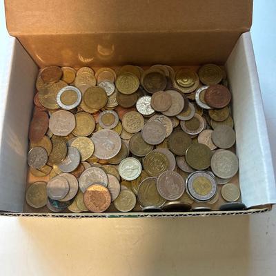 Lot of foreign coins