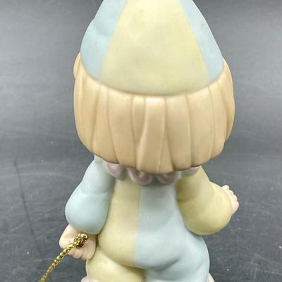 Precious Moments 1985 Animal Circus Clown Enesco bisque china figurine