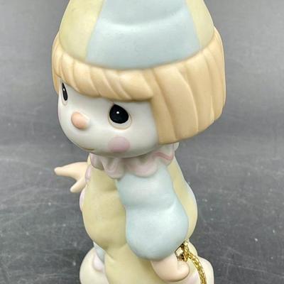 Precious Moments 1985 Animal Circus Clown Enesco bisque china figurine