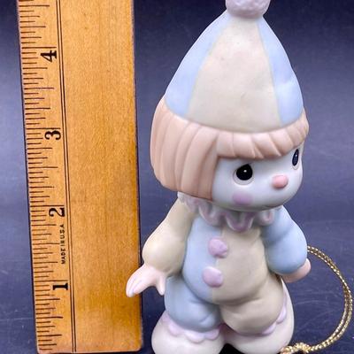 Precious Moments 1985 Animal Circus Clown Enesco bisque china figurine