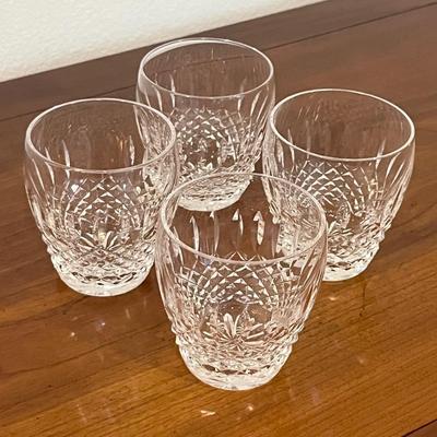 WATERFORD ~ Castlemaine ~ Set Of Four (4) Old Fashioned Glasses