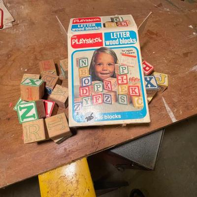 Fisher Price Alphabet Blocks