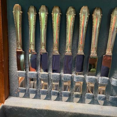 International Sterling Flatware Set Service for 8