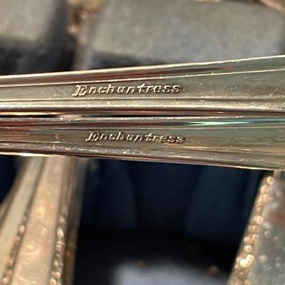 International Sterling Flatware Set Service for 8