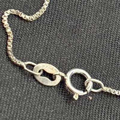 Vintage Chinse Double Side Pendant Necklace 925