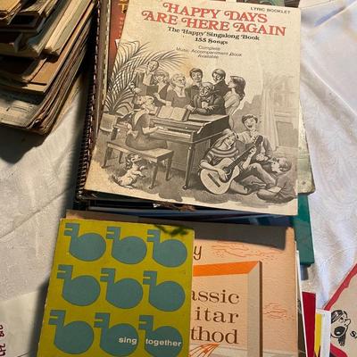 Large Music & Song Book Collection
