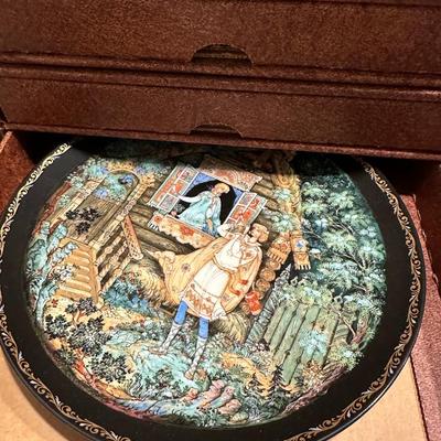 83 Russian Porcelain plates.
