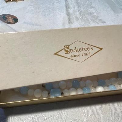 Mother of Pearl & Chinese Turquoise Necklace