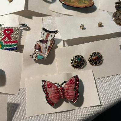 Earring Lot Some Sterling