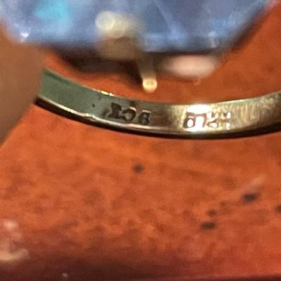 Sterling Rings, Settings. Watches, Costume & Box