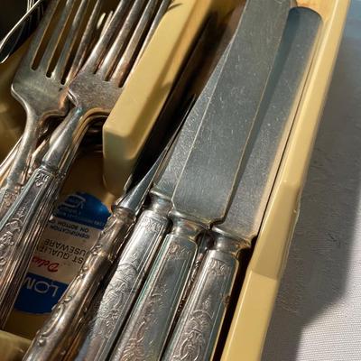 Silver Plated Flatware & Dishes