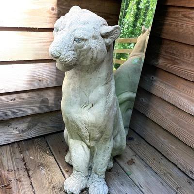 Life Size Concrete Catamount