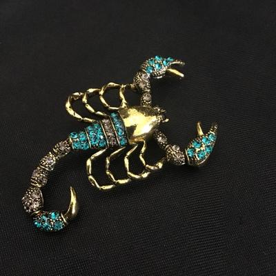 Scorpion, fashion, brooch