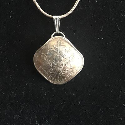 Bahama coin necklace