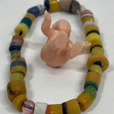Costume Jewelry Bracelet and King Cake Baby Jesus
