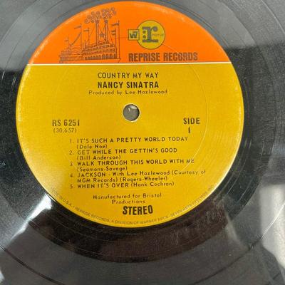 (2) Vintage 33RPM Vinyl Albums: Nancy Sinatra
