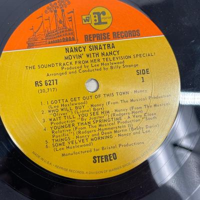 (2) Vintage 33RPM Vinyl Albums: Nancy Sinatra